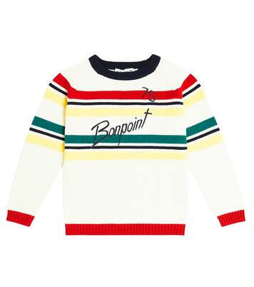 Florencio logo cotton sweater | Bonpoint