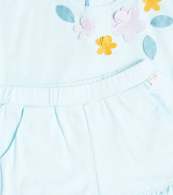 Bébé – Ensemble blouse et short en coton | Il Gufo