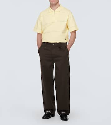 EKD striped cotton piqué polo shirt | Burberry