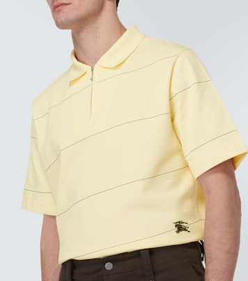 EKD striped cotton piqué polo shirt | Burberry