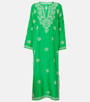 Bestickter Kaftan aus Seide | Juliet Dunn