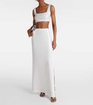 Bridal Maxirock Beating Heart mit Pailletten | Galvan