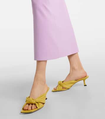 Pantoletten Avenue 50 aus Leder | Jimmy Choo