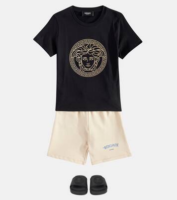 Medusa cotton jersey T-shirt | Versace Kids