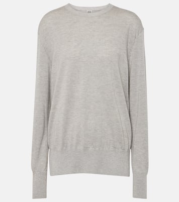 بلوفر من الحرير والكشمير المخلوط | Toteme