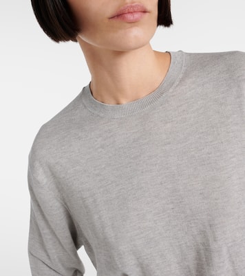 بلوفر من الحرير والكشمير المخلوط | Toteme