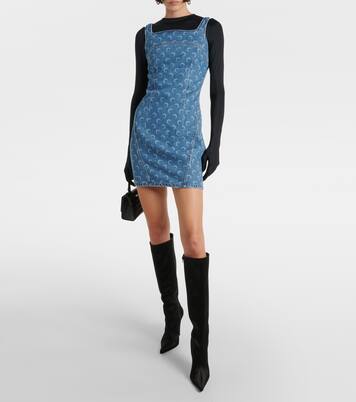 Jeanskleid All Over Moon | Marine Serre