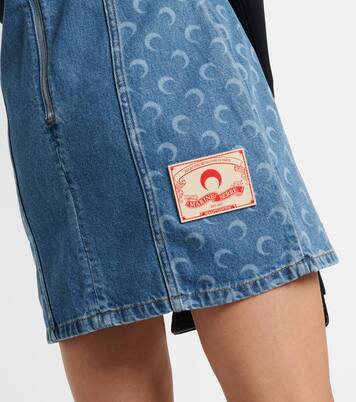 Jeanskleid All Over Moon | Marine Serre
