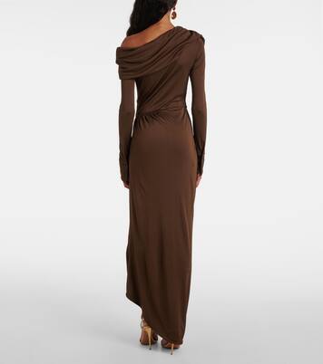 Robe longue asymétrique | Oscar de la Renta