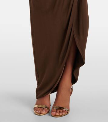 Robe longue asymétrique | Oscar de la Renta