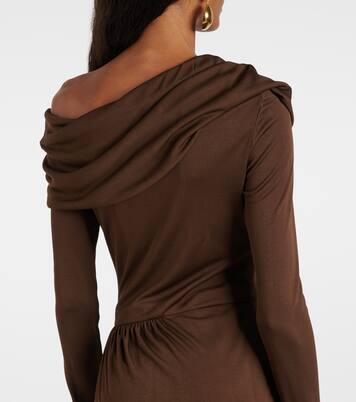 Robe longue asymétrique | Oscar de la Renta