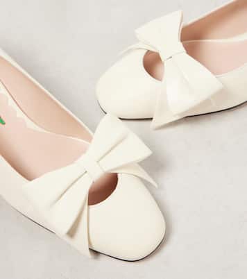 Escarpins de mariée Bowow 45 en cuir | Valentino Garavani