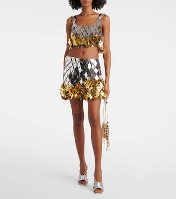 Sandalen Hellen 105 aus Metallic-Leder | Gianvito Rossi