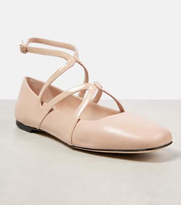 Astoria leather ballet flats | Jimmy Choo