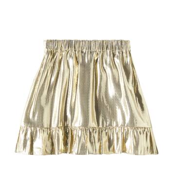 Fringed lamé skirt | Self-Portrait Kids