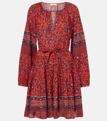 Robe Abri en coton mélangé à fleurs | Ulla Johnson