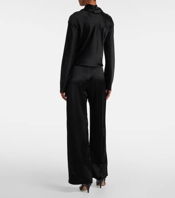Barb high-rise wide-leg pants | Leset