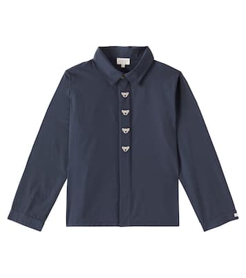 Besticktes Hemd Lauden aus Baumwolle | Donsje