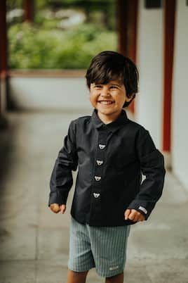 Besticktes Hemd Lauden aus Baumwolle | Donsje