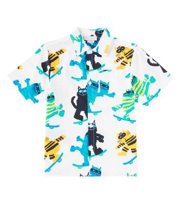 Printed cotton shirt | Stella McCartney Kids
