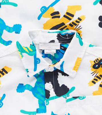 Printed cotton shirt | Stella McCartney Kids