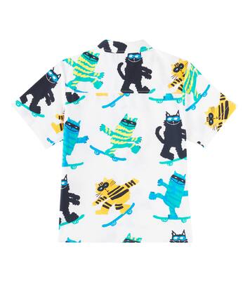 Printed cotton shirt | Stella McCartney Kids