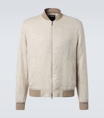 Bomber in lino | Zegna