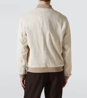 Bomber in lino | Zegna