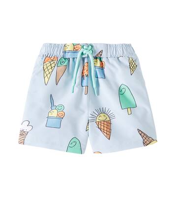 Baby printed swim trunks | Stella McCartney Kids