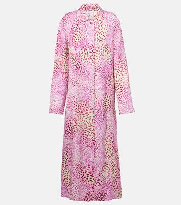 Printed jacquard coat | Dries Van Noten