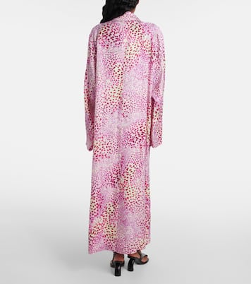 Printed jacquard coat | Dries Van Noten