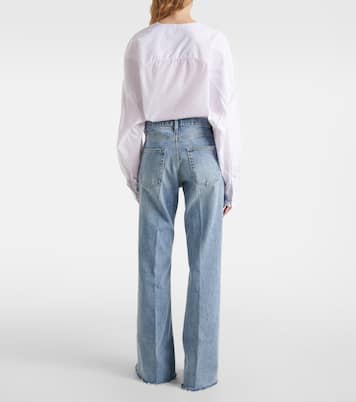 Jeans flared The Lax de tiro alto | Frame