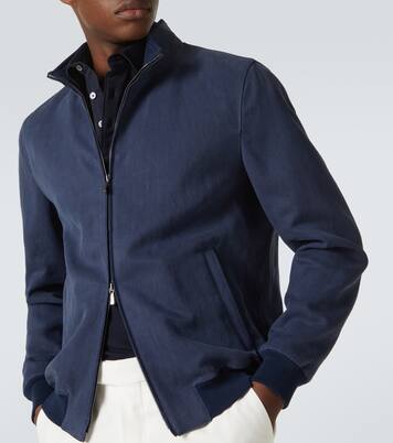 Linen blouson | Thom Sweeney