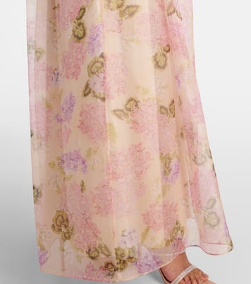 Bustier-Robe Lisetta aus Seidenorganza | Max Mara