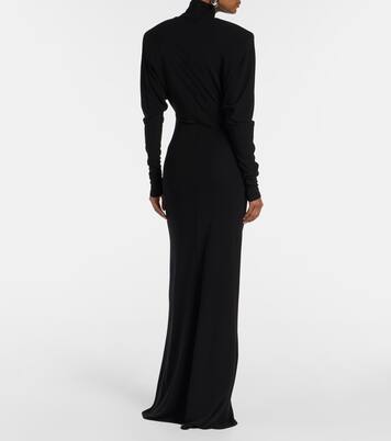Robe longue en crêpe | Stella McCartney
