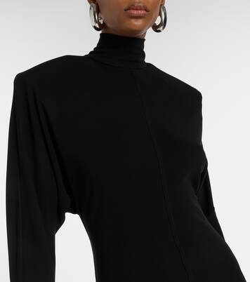 Robe longue en crêpe | Stella McCartney