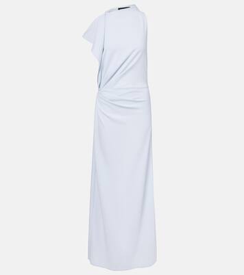 Robe longue Devyn en crêpe | Proenza Schouler