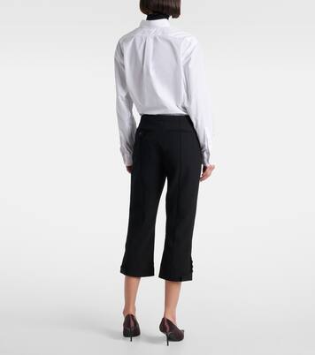 Caprihose aus Baumwolle | Victoria Beckham