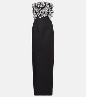 Laelia floral embellished gown | Emilia Wickstead