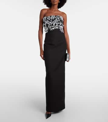 Laelia floral embellished gown | Emilia Wickstead