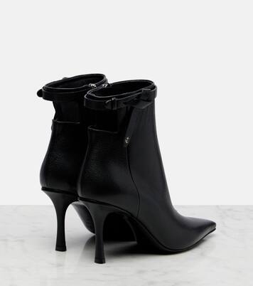 Camie 85 cutout leather ankle boots | Jimmy Choo