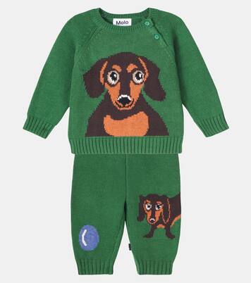 Baby Bless sweater and Sol sweatpants set | Molo