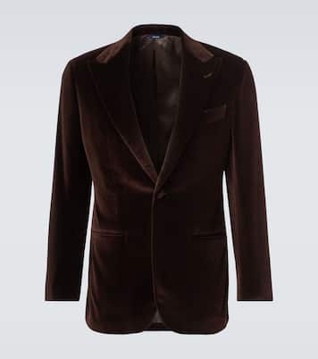Blazer aus Baumwollsamt | Thom Sweeney