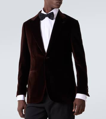 Blazer aus Baumwollsamt | Thom Sweeney