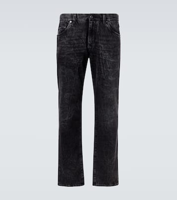 Jeans rectos de tiro medio | Dolce&Gabbana
