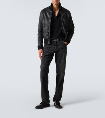 Jeans rectos de tiro medio | Dolce&Gabbana