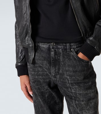 Jeans rectos de tiro medio | Dolce&Gabbana