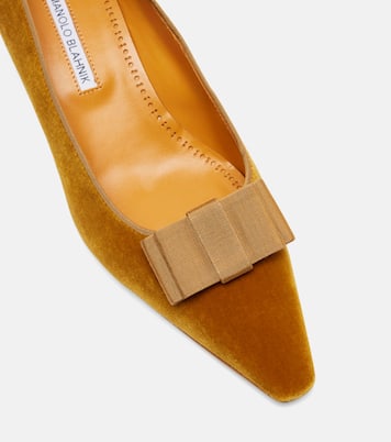 Pumps Reador 50 aus Samt | Manolo Blahnik