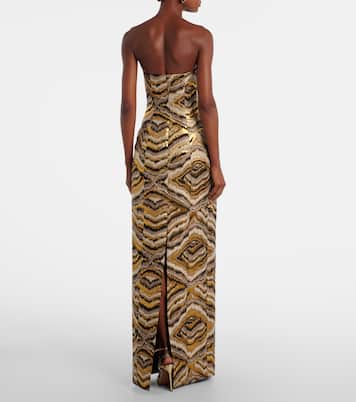 Robe Odessa aus Jacquard | Markarian