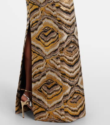 Robe Odessa aus Jacquard | Markarian